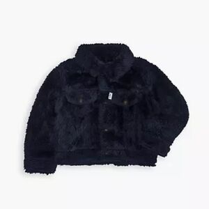 Levi's® Size 3M Sherpa Jacket in Navy